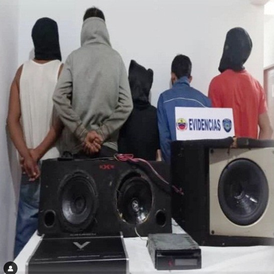 Diario Frontera, Frontera Digital,  banda desvalijadora de vehículos, mérida, detenidos, Sucesos, ,Policía desmanteló una banda 
de desvalijadores de carros en Mérida