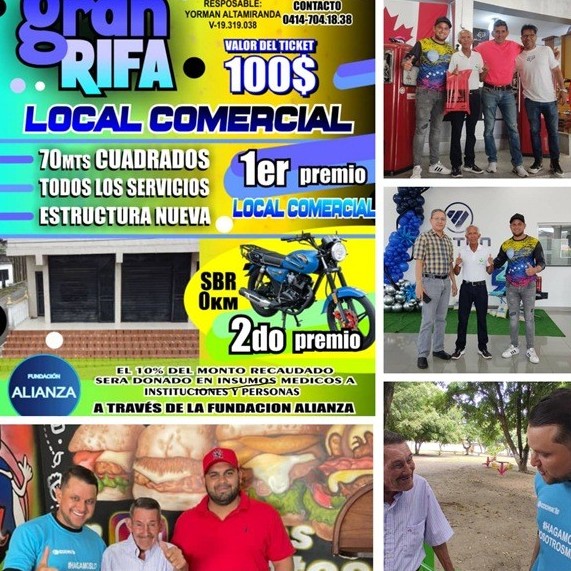 Diario Frontera, Frontera Digital,  Fundación Alianza, EL VIGÍA, El Vigía Panamericana, ,Fundación Alianza está realizando 
una rifa para labores sociales en El Vigía
