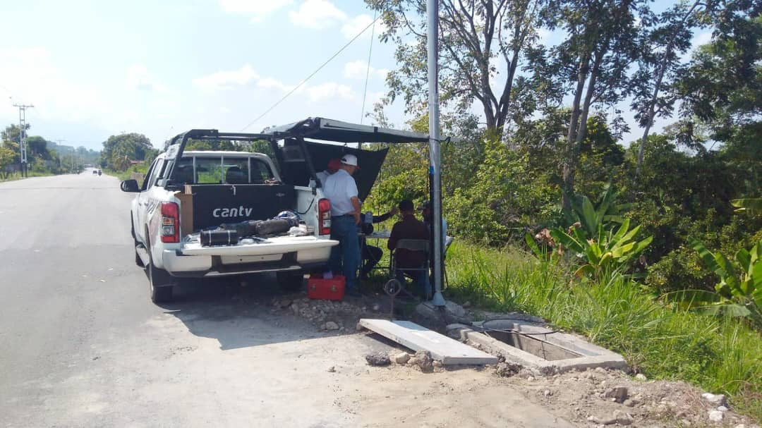 Diario Frontera, Frontera Digital,  El Vigía Panamericana, ,Cantv sustituyó 750 metros de fibra óptica en la Panamericana