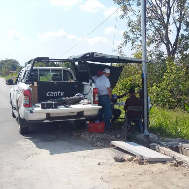 Diario Frontera, Frontera Digital,  El Vigía Panamericana, ,Cantv sustituyó 750 metros de fibra óptica en la Panamericana