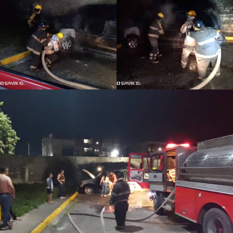 Diario Frontera, Frontera Digital,  El Vigía Panamericana, ,Cuerpo de Bomberos indaga causa del incendio de vehículo en El Vigía