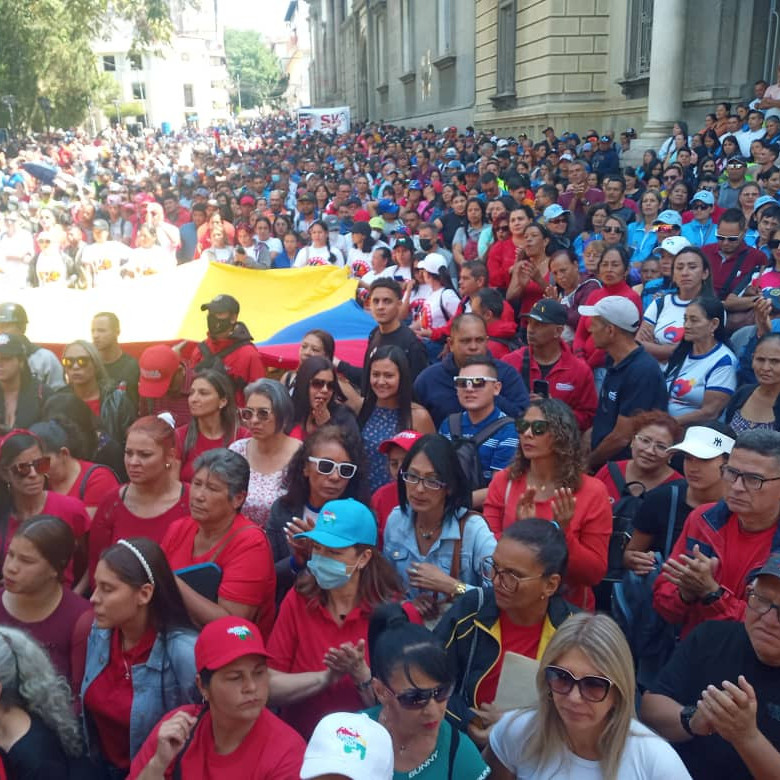 Diario Frontera, Frontera Digital,  Politica, ,Pueblo merideño participó este 23 de enero en la tribuna antiimperialista