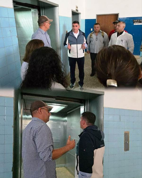 Diario Frontera, Frontera Digital,  Salud, ,Recuperación de los ascensores del Iahula avanza con éxito, 
destacó el Gobernador Jehyson Guzmán