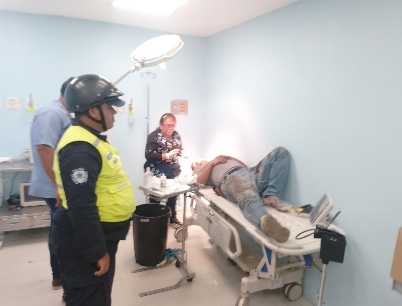 Diario Frontera, Frontera Digital,  Sucesos, ,Motorizado lesionado tras ser arrollado por un vehículo que se dio a la fuga en El Vigía