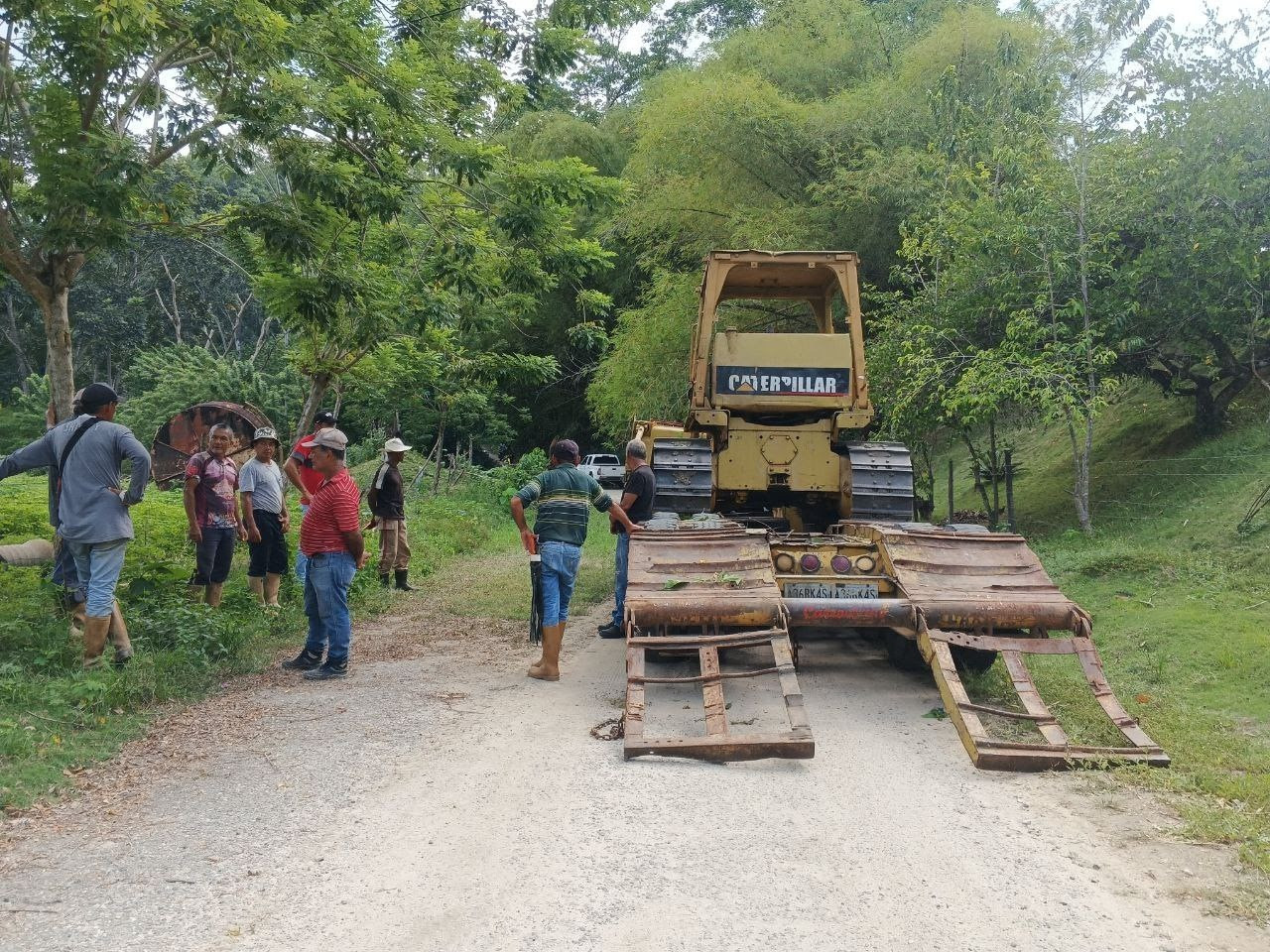 Diario Frontera, Frontera Digital,  El Vigía Panamericana, ,Alcaldía de Alberto Adriani trasladó maquinaría para recuperar vía agrícola de el sector El Serracho