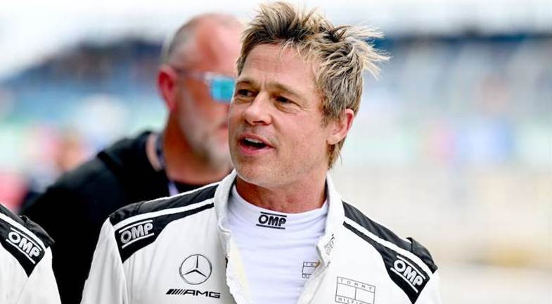 Diario Frontera, Frontera Digital,  Farándula, ,Brad Pitt sorprende al aparecer en el Gran Premio de México de la Fórmula 1