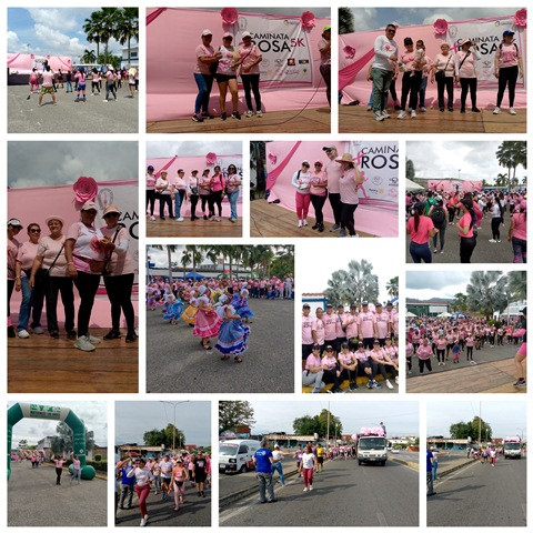 Diario Frontera, Frontera Digital,  El Vigía Panamericana, ,Más de 500 participante acudieron a
III Caminata 5K Rosa en El Vigía
