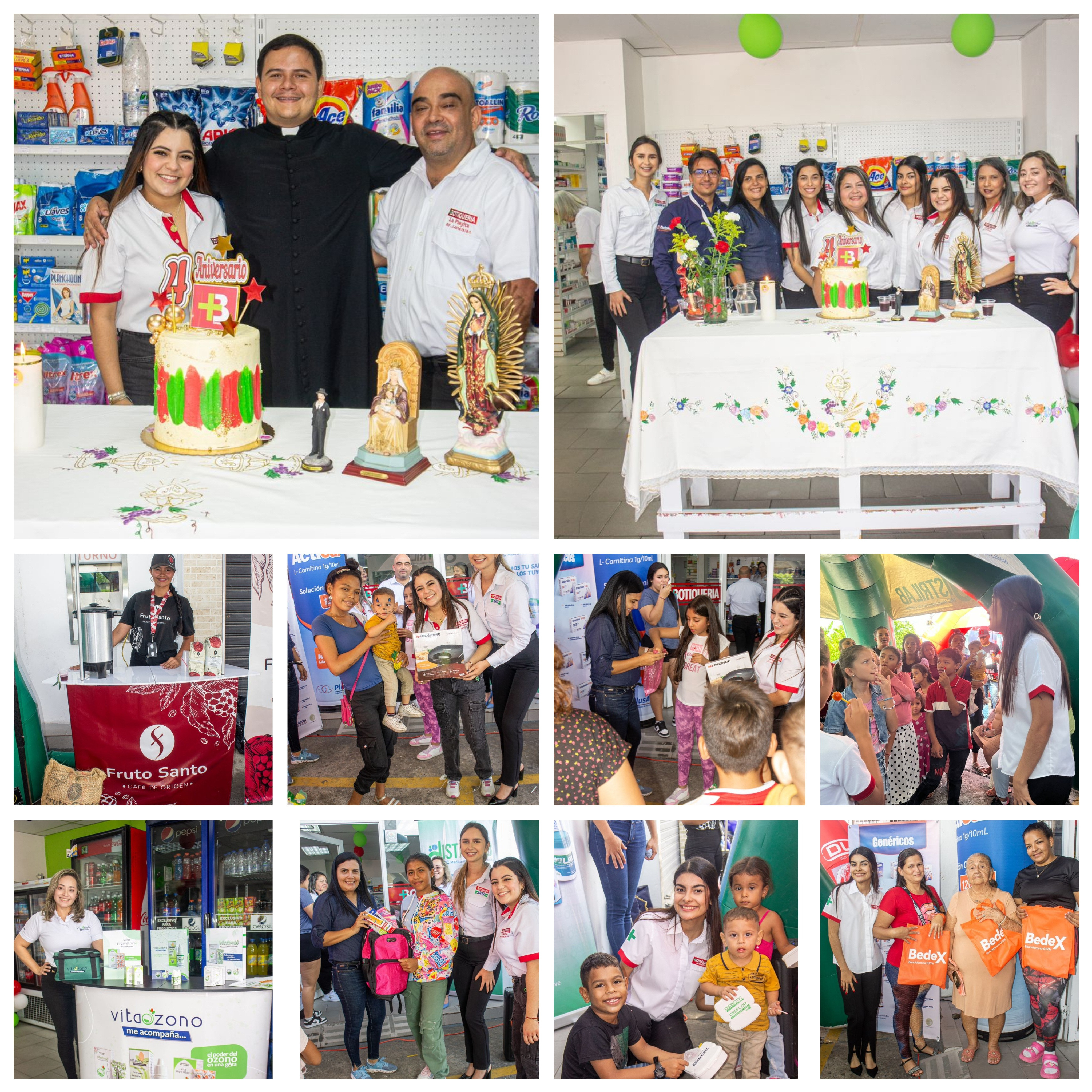 Diario Frontera, Frontera Digital,  El Vigía Panamericana, ,La Botiquería Farmacia celebró su cuarto aniversario con una actividad social en La Playita de El Vigía