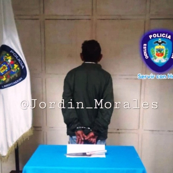 Diario Frontera, Frontera Digital,  Sucesos, ,Policía capturó a un sexagenario por agredir
a su esposa en La Pedregosa de Mérida