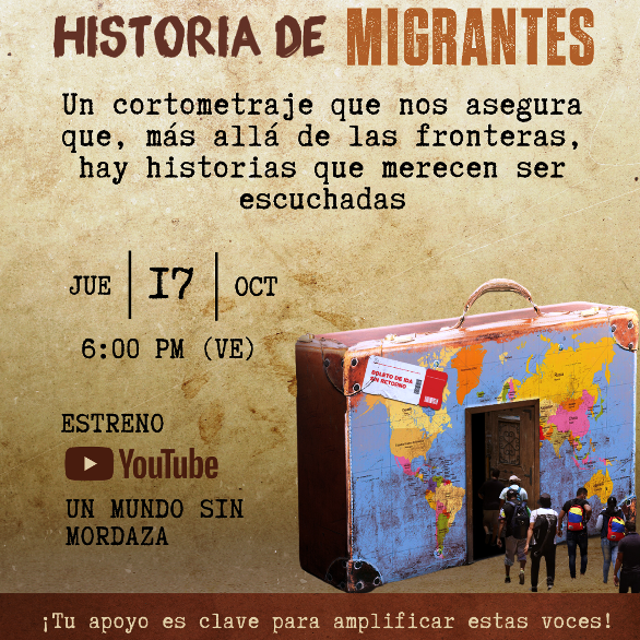 Diario Frontera, Frontera Digital,  Farándula, ,Historia de Migrantes: Un Cortometraje que denuncia 
la realidad de la Crisis Migratoria Venezolana y sus desafíos