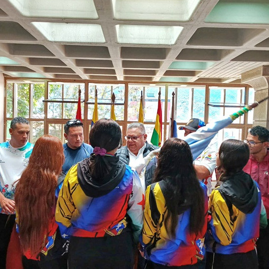 Diario Frontera, Frontera Digital,  Deportes, ,Alcalde Jesús Araque abanderó a Atletas de Escuelas Comunitarias rumbo a los juegos nacionales
