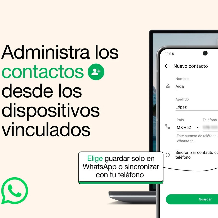 Diario Frontera, Frontera Digital,  Tecnología, ,WhatsApp informa que los contactos ahora podrán ser gestionados desde Windows