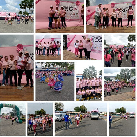 Diario Frontera, Frontera Digital,  El Vigía Panamericana, ,Más de 500 participante acudieron a
III Caminata 5K Rosa en El Vigía