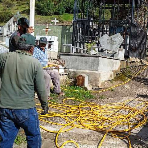 Diario Frontera, Frontera Digital,  Páramo, ,Alcaldía de Rangel realizó labor de mantenimiento en camposanto de San Rafael de Mucuchíes