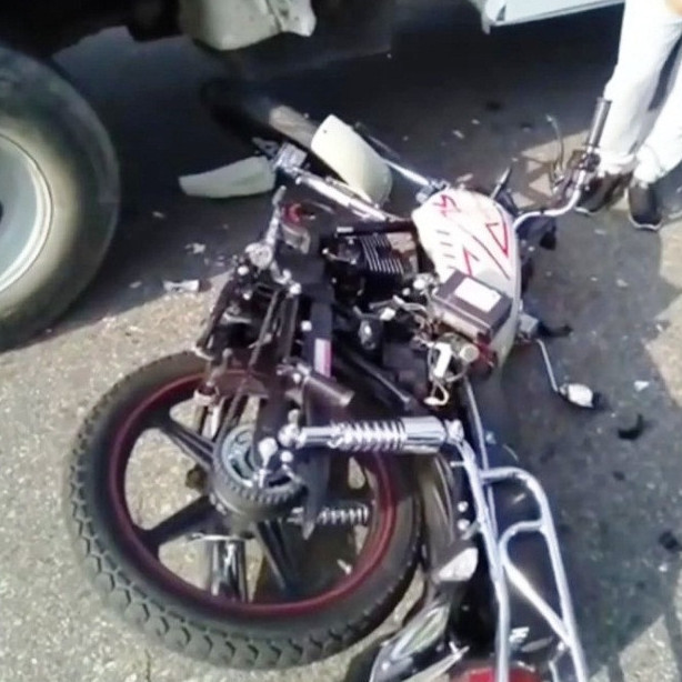 Diario Frontera, Frontera Digital,  Sucesos, ,Joven motorizado resultó herido
en colisión con un camión en El Vigía