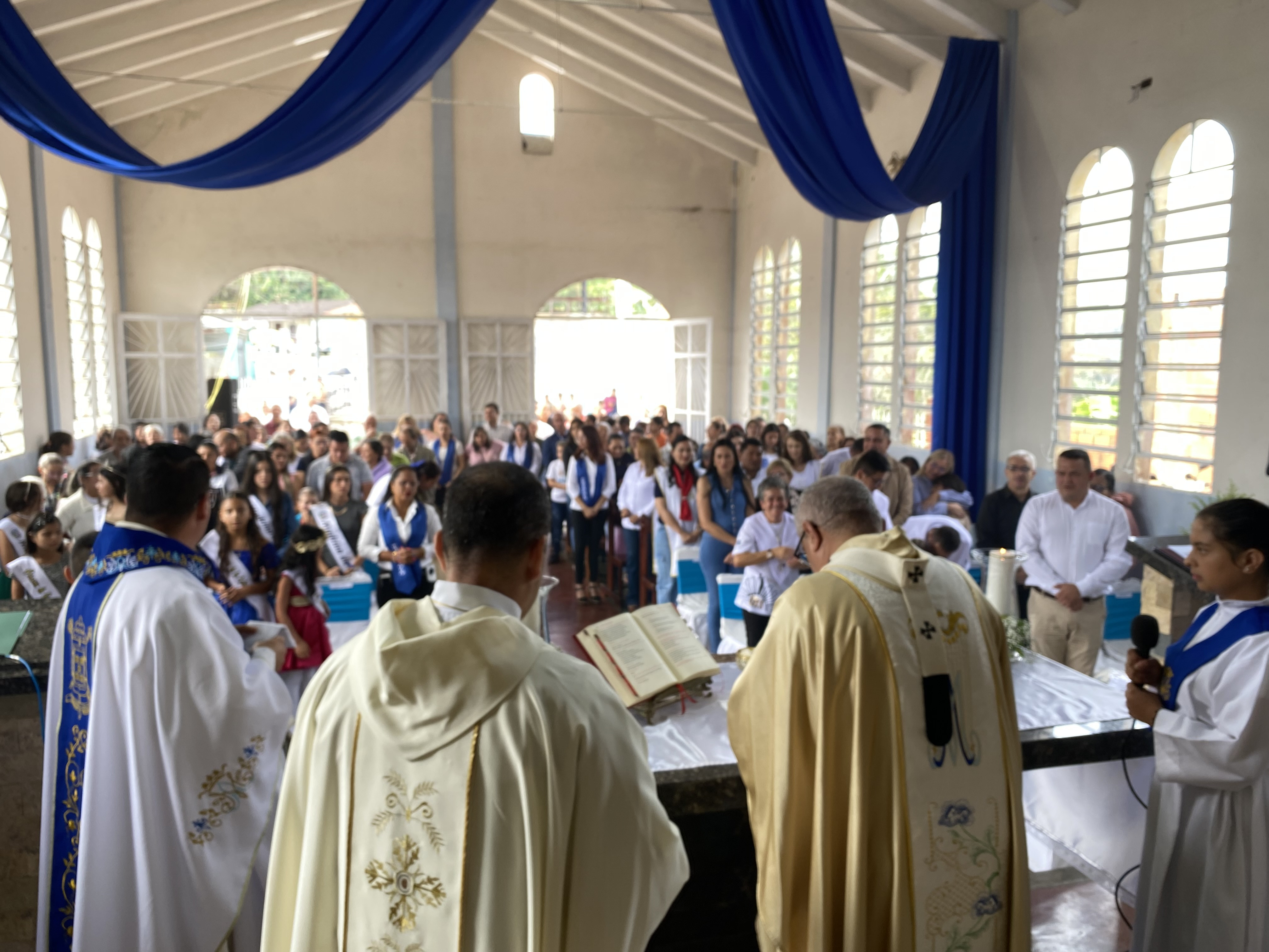 Diario Frontera, Frontera Digital,  Mocoties, ,Celebraron a la Virgen Nuestra Señora del Amparo en el municipio Tovar