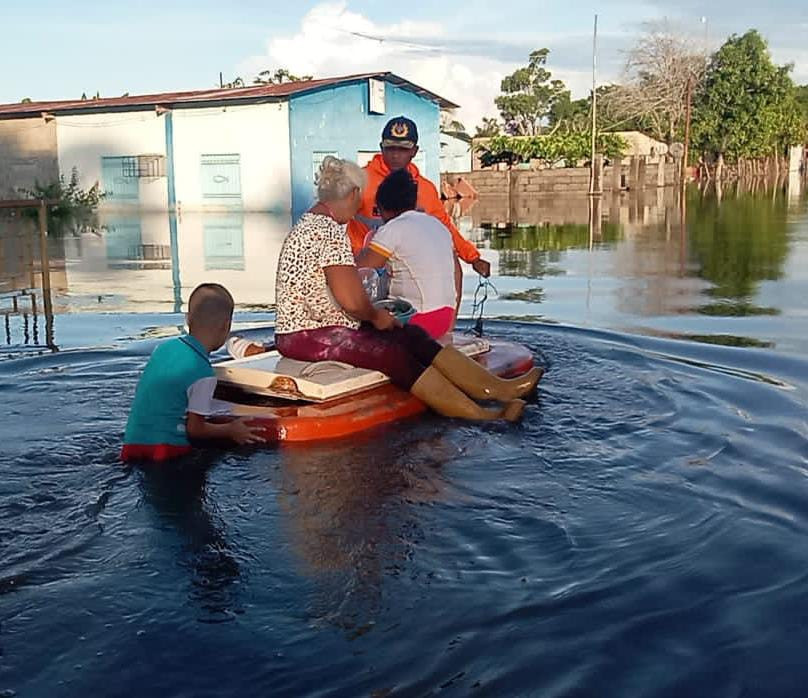 Diario Frontera, Frontera Digital,  El Vigía Panamericana, ,Río Chama afectó producción y viviendas 
en Quinta Paraíso en el Sur del Lago