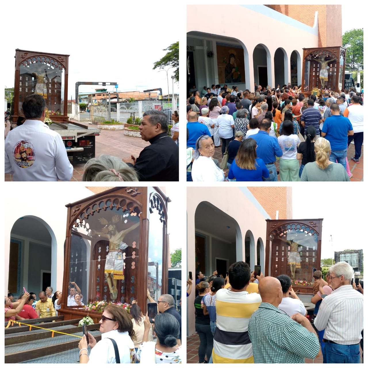 Diario Frontera, Frontera Digital,  El Vigía Panamericana, ,La imagen del Santo Cristo de La Grita visitó la catedral de El Vigía