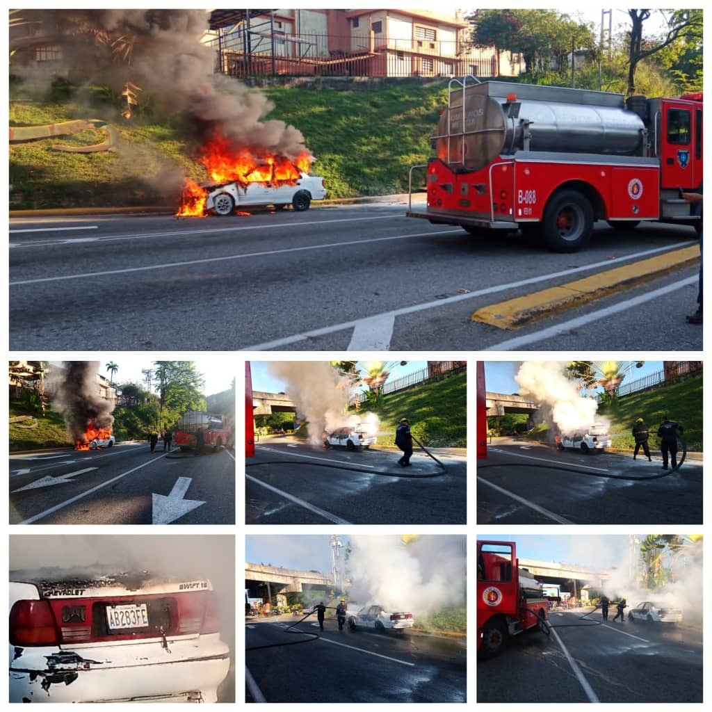 Diario Frontera, Frontera Digital,  Sucesos, ,Bomberos indagan causa del incendio de un vehículo en El Vigía
