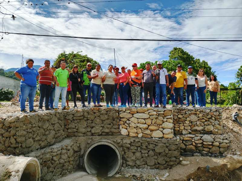 Diario Frontera, Frontera Digital,  El Vigía Panamericana, ,Alberto Suárez inaugura nuevo alcantarillado en Zona Nueva
