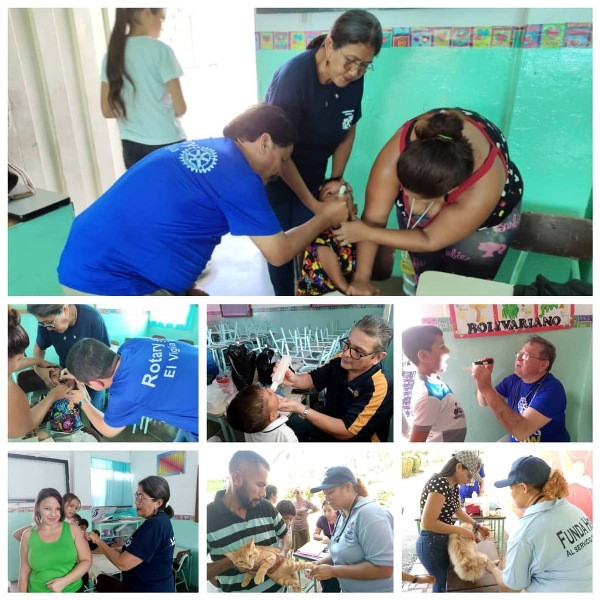 Diario Frontera, Frontera Digital,  El Vigía Panamericana, ,Rotary sigue con la erradicación de la polio
con una jornada médico social en El Vigía