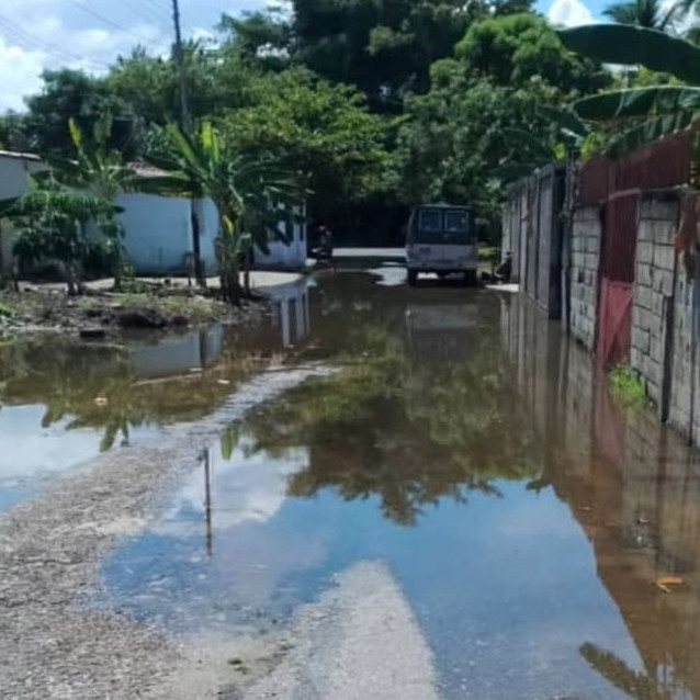 Diario Frontera, Frontera Digital,  El Vigía Panamericana, ,Palmarito amaneció bajó las aguas