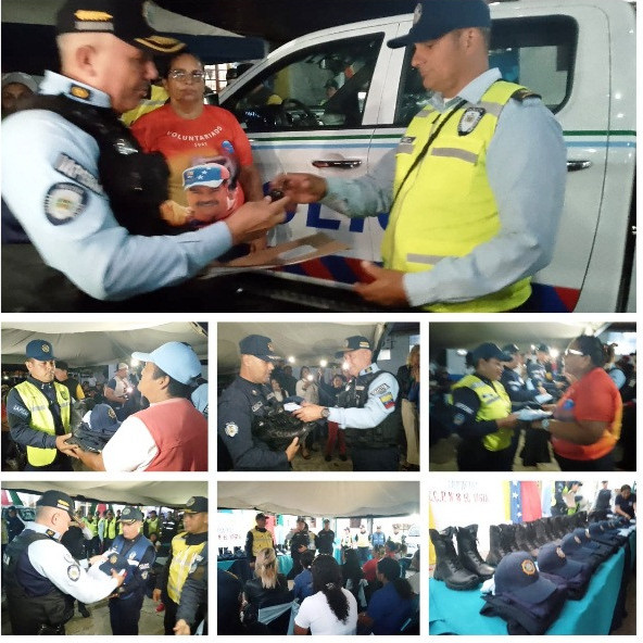 Diario Frontera, Frontera Digital,  El Vigía Panamericana, ,Comandancia de la Policía dotó de uniformes 
y una patrulla a la policía de El Vigía