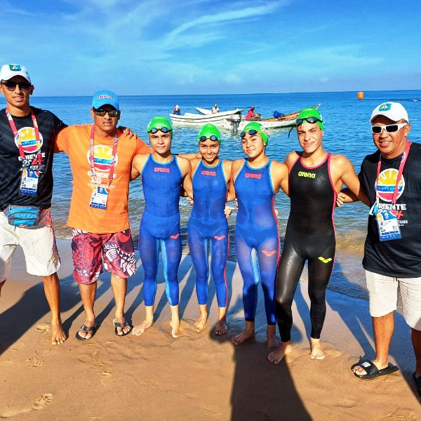 Diario Frontera, Frontera Digital,  Deportes, ,Relevo merideño de aguas abiertas 4x1500 metros se quedó con el quinto lugar