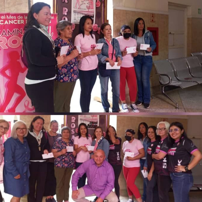 Diario Frontera, Frontera Digital,  Salud, ,Causa Rosa entregó donativo a 8 damas con cáncer de mama