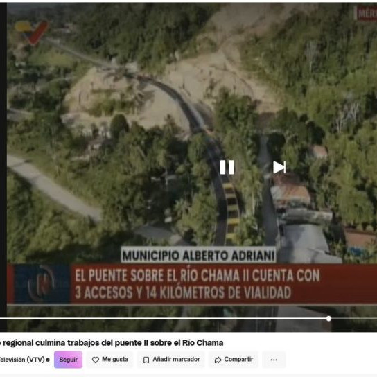 Diario Frontera, Frontera Digital,  El Vigía Panamericana, ,Puente Chama II a la espera de ser concluido