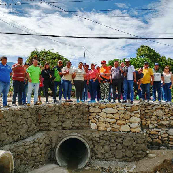 Diario Frontera, Frontera Digital,  El Vigía Panamericana, ,Alberto Suárez inaugura nuevo alcantarillado en Zona Nueva