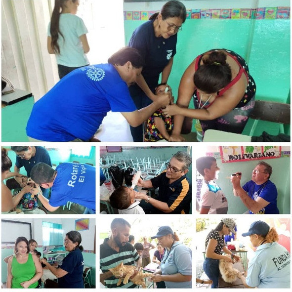 Diario Frontera, Frontera Digital,  El Vigía Panamericana, ,Rotary sigue con la erradicación de la polio
con una jornada médico social en El Vigía