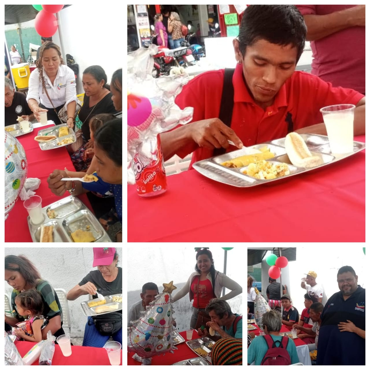 Diario Frontera, Frontera Digital,  El Vigía Panamericana, ,Expendedores de pescado regalaron plato navideño a personas en situación de calle en El Vigía