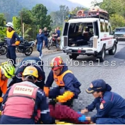 Diario Frontera, Frontera Digital,  Sucesos, ,Ciudadano lesionado tras vuelco de moto en la vía a Tovar