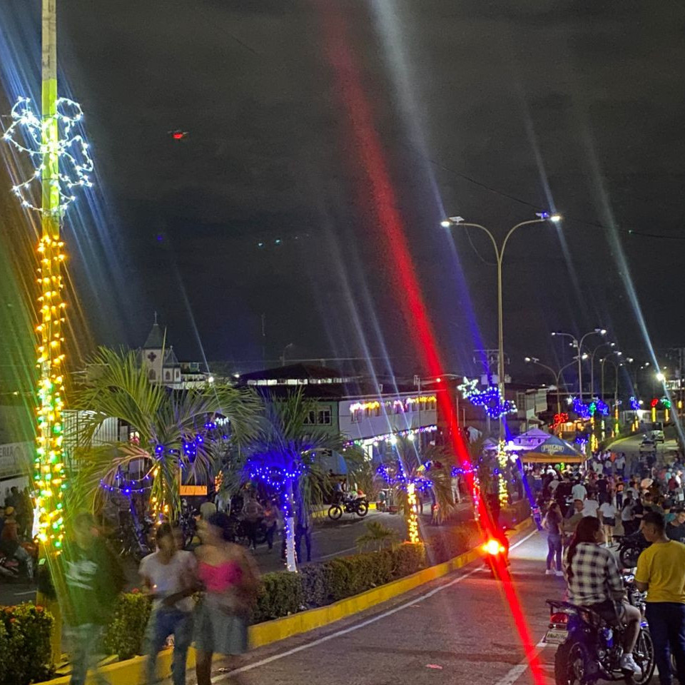 Diario Frontera, Frontera Digital,  El Vigía Panamericana, ,Alcalde Enrique Guillén efectuó encendido de luces en Avenida Perimetral