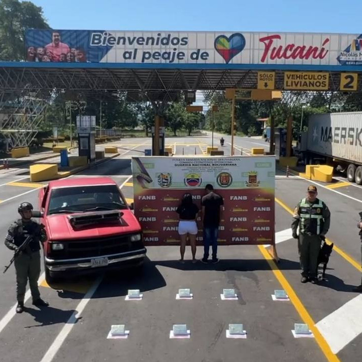 Diario Frontera, Frontera Digital,  Sucesos, ,GNB capturó en Tucaní pareja con casi 9 kilos de cocaína