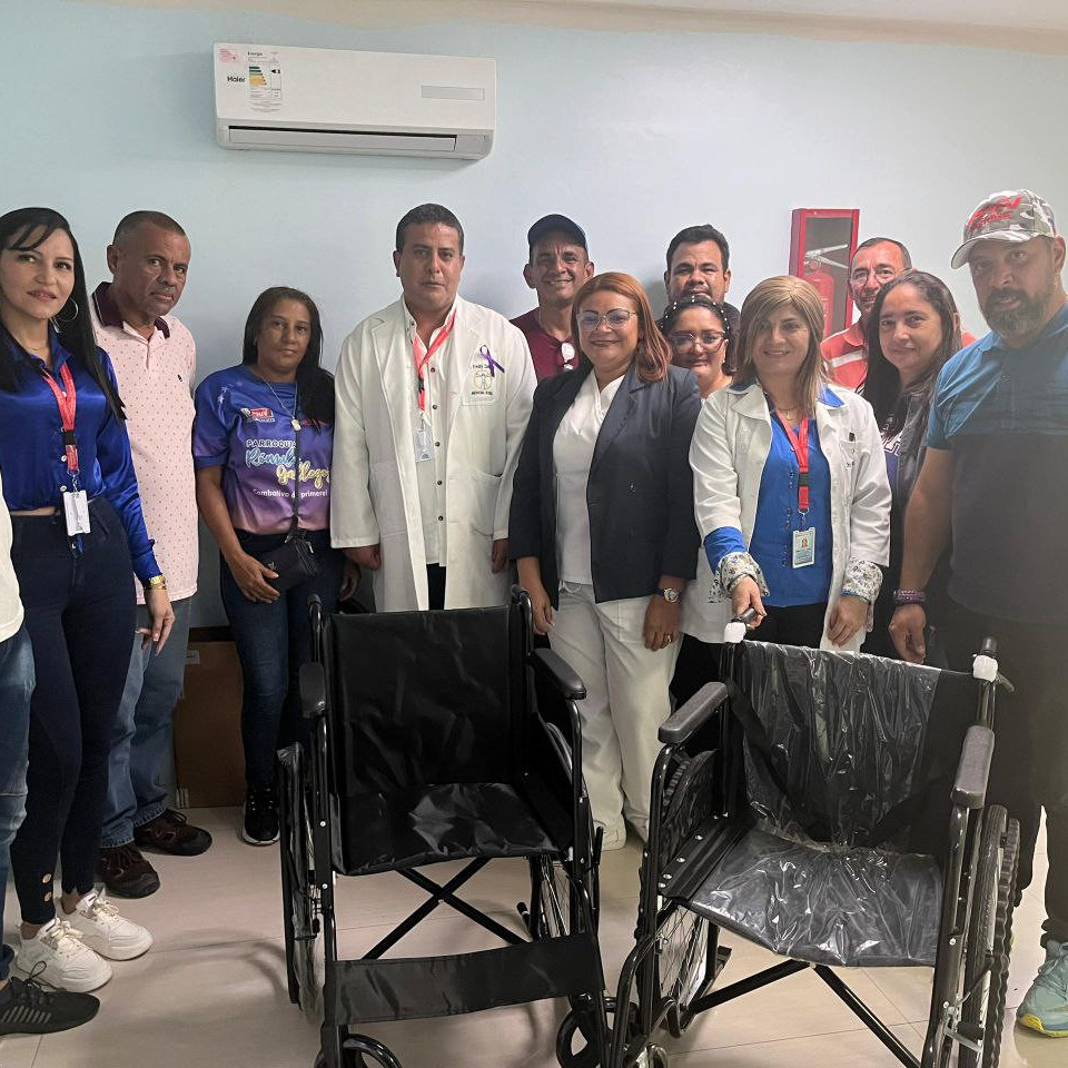 Diario Frontera, Frontera Digital,  Salud, ,Gobernador Jehyson Guzmán donó sillas de ruedas al Hospital Universitario Hugo Chávez Frías