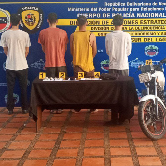 Diario Frontera, Frontera Digital,  Sucesos, ,Detienen a cuatro elementos con droga en Santa Bárbara del Zulia