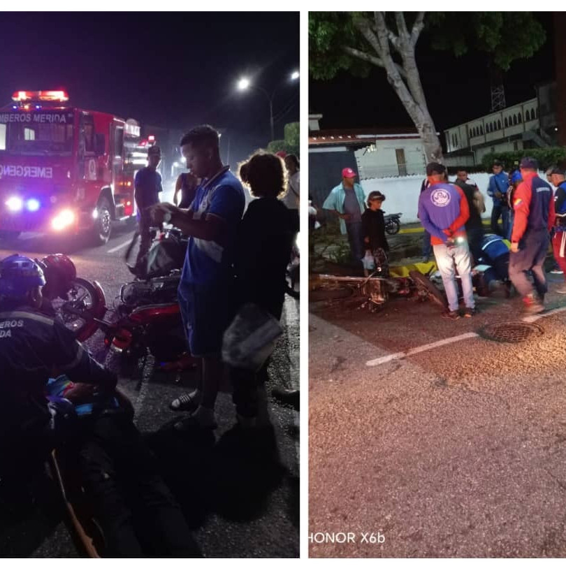 Diario Frontera, Frontera Digital,  Sucesos, ,Ciudadana resultó lesionada tras impactar la moto contra la cera en Tovar
