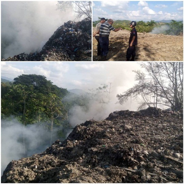 Diario Frontera, Frontera Digital,  Sucesos, El Vigía Panamericana, ,Encargados del vertedero de Onia recibieron 
recomendaciones por el Cuerpo de Bomberos de El Vigía