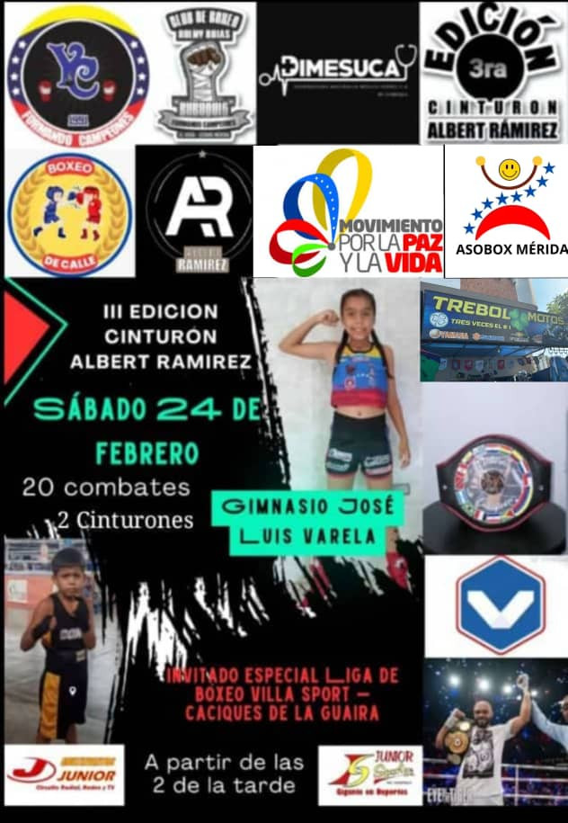 Diario Frontera, Frontera Digital,  Deportes, ,Intercambio de Boxeo entre La Guaira vs Mérida en la tercera edición cinturón Albert Ramírez
