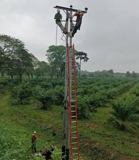 Diario Frontera, Frontera Digital,  El Vigía Panamericana, ,Gobernación y Corpoelec restituyeron servicio eléctrico en el sector Aroa