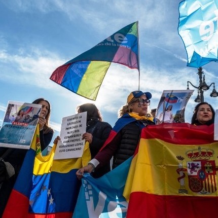 Diario Frontera, Frontera Digital,  Politica, ,La oposición venezolana pide “elecciones libres”
desde Madrid y respalda a María Corina Machado
