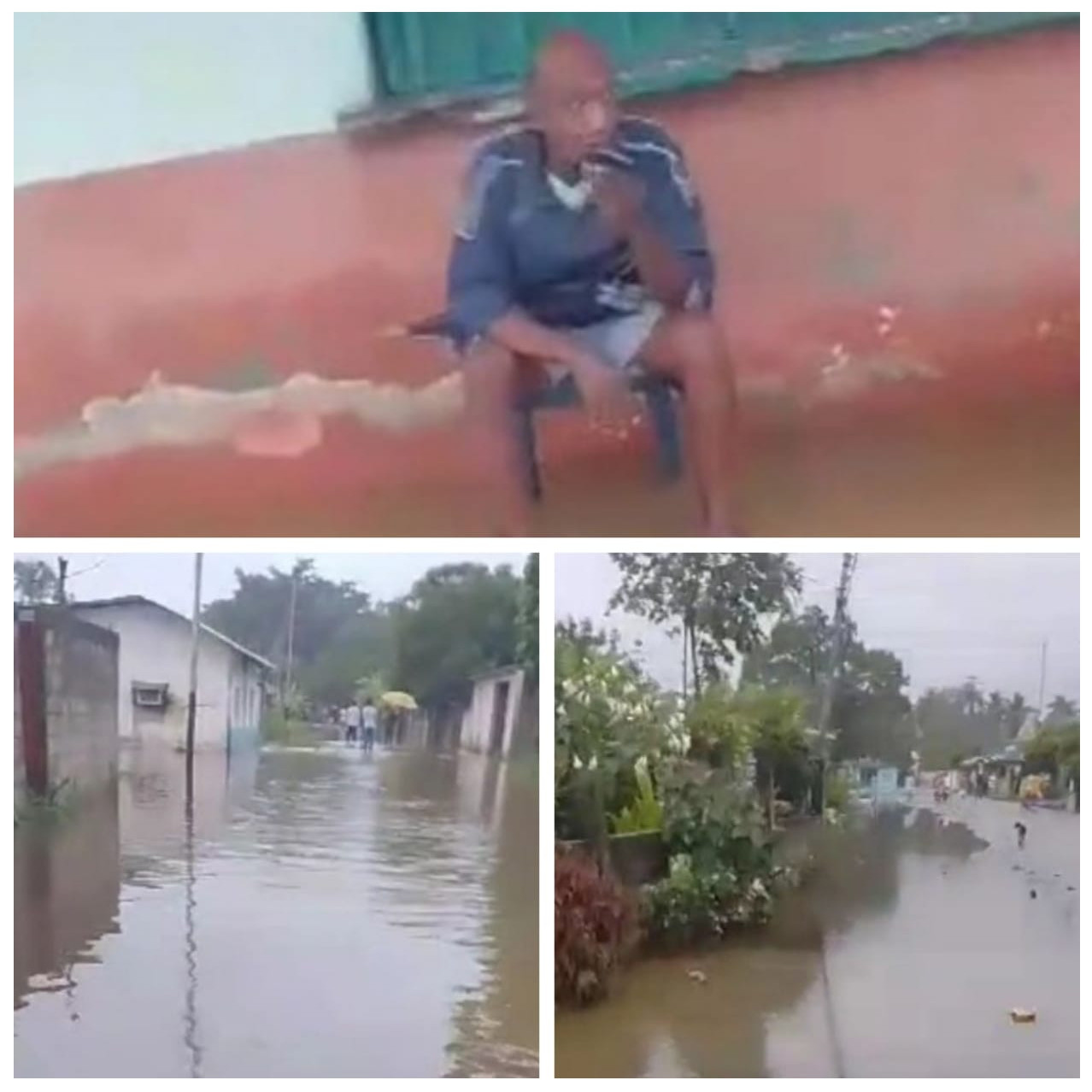 Diario Frontera, Frontera Digital,  El Vigía Panamericana, ,La población de Palmarito se encuentra inundada tras 12 horas continuas de lluvias