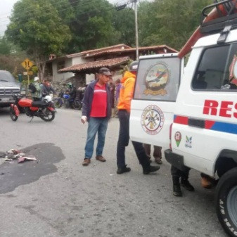 Diario Frontera, Frontera Digital,  Sucesos, ,Dos lesionados en colisión entre dos motos en la ciudad de Mérida