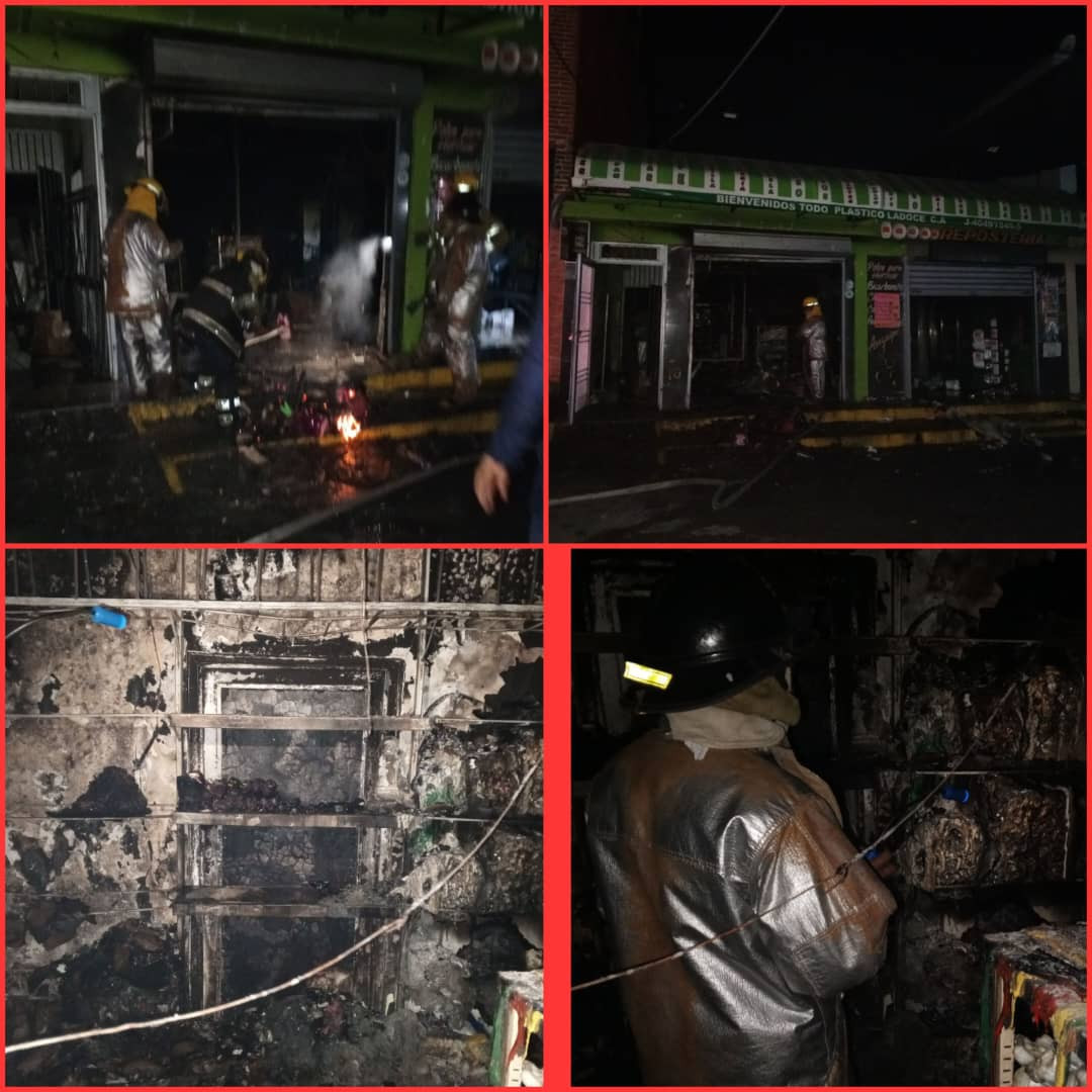 Diario Frontera, Frontera Digital,  El Vigía Panamericana, ,Bomberos indagan incendio del establecimiento denominado “Todo Plástico 12” en El Vigía