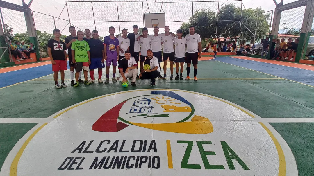 Diario Frontera, Frontera Digital,  Mocoties, ,Alcalde Víctor Bustamante rehabilito cancha en la parroquia Caño el Tigre