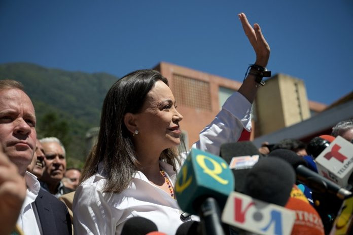 Diario Frontera, Frontera Digital,  Politica, ,María Corina Machado: «Maduro no puede irse por una ruta estilo Nicaragua»
