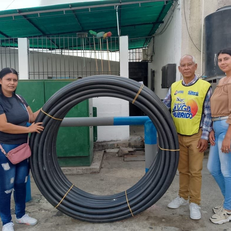 Diario Frontera, Frontera Digital,  El Vigía Panamericana, ,Alcaldía entregó un rollo de manguera al sector El Mirador de El Vigía