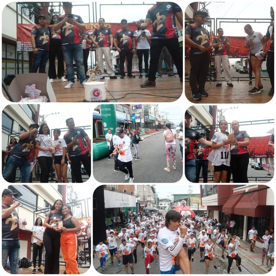 Diario Frontera, Frontera Digital,  Deportes, ,Ilsen Pereira y José Briceño ganadores de la caminata 5k de la Giga 91.3 F.M en El Vigía